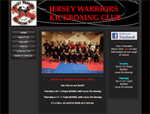 Tablet Screenshot of jerseywarriors.com